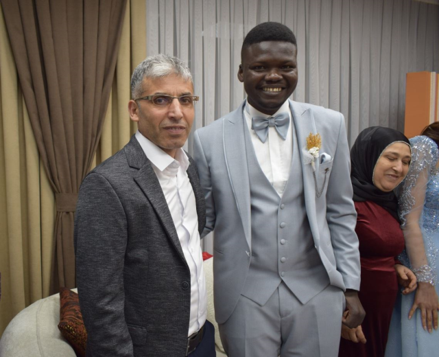 Batman'a Afrikalı damat