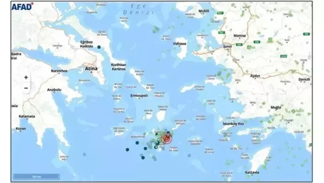 Ege'de deprem fırtınası! 5 günde 400'ün üzerinde sarsıntı oldu