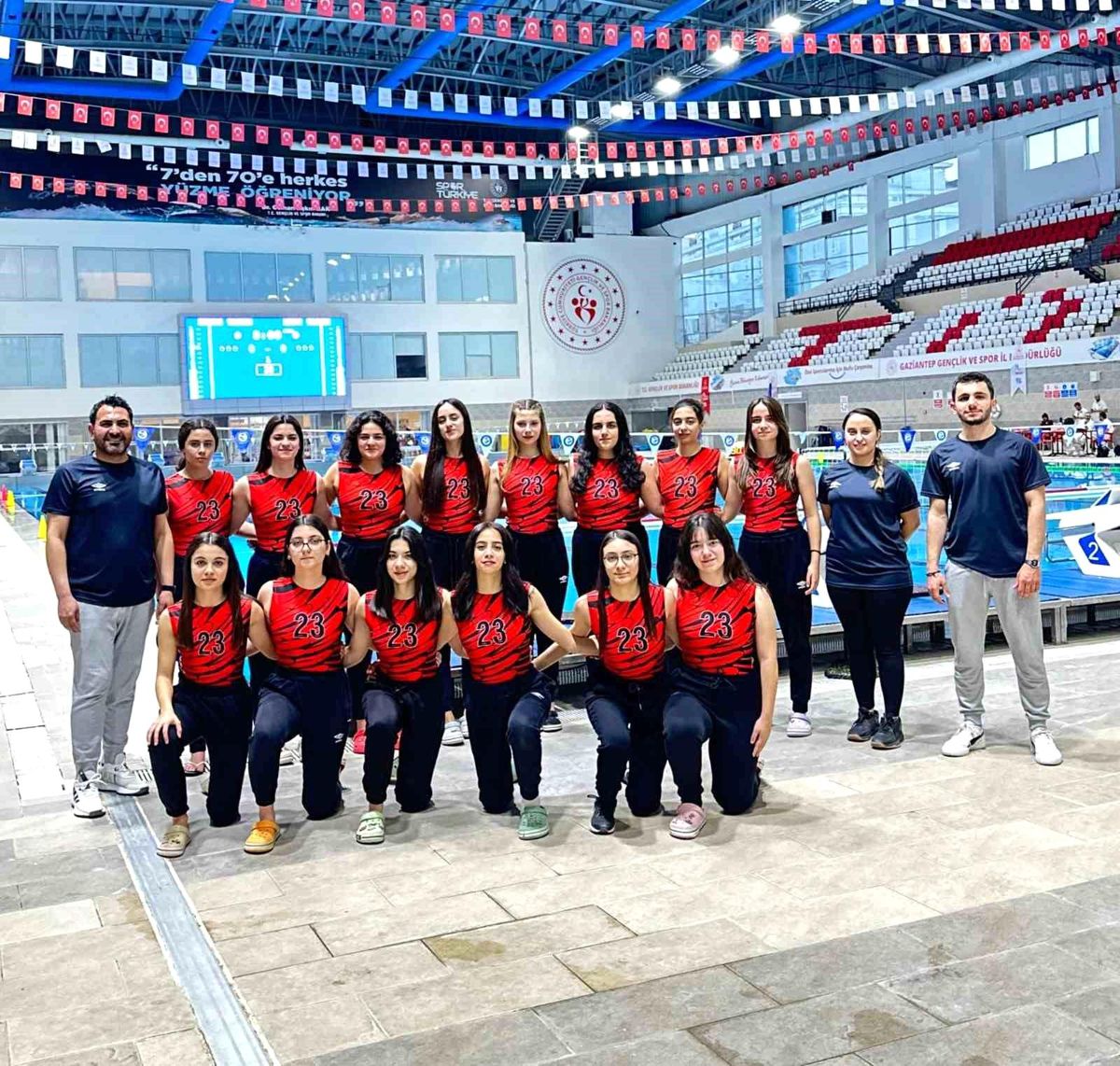 Elazığ Sutopu Takımı U16\'da İkincilik Elde Etti