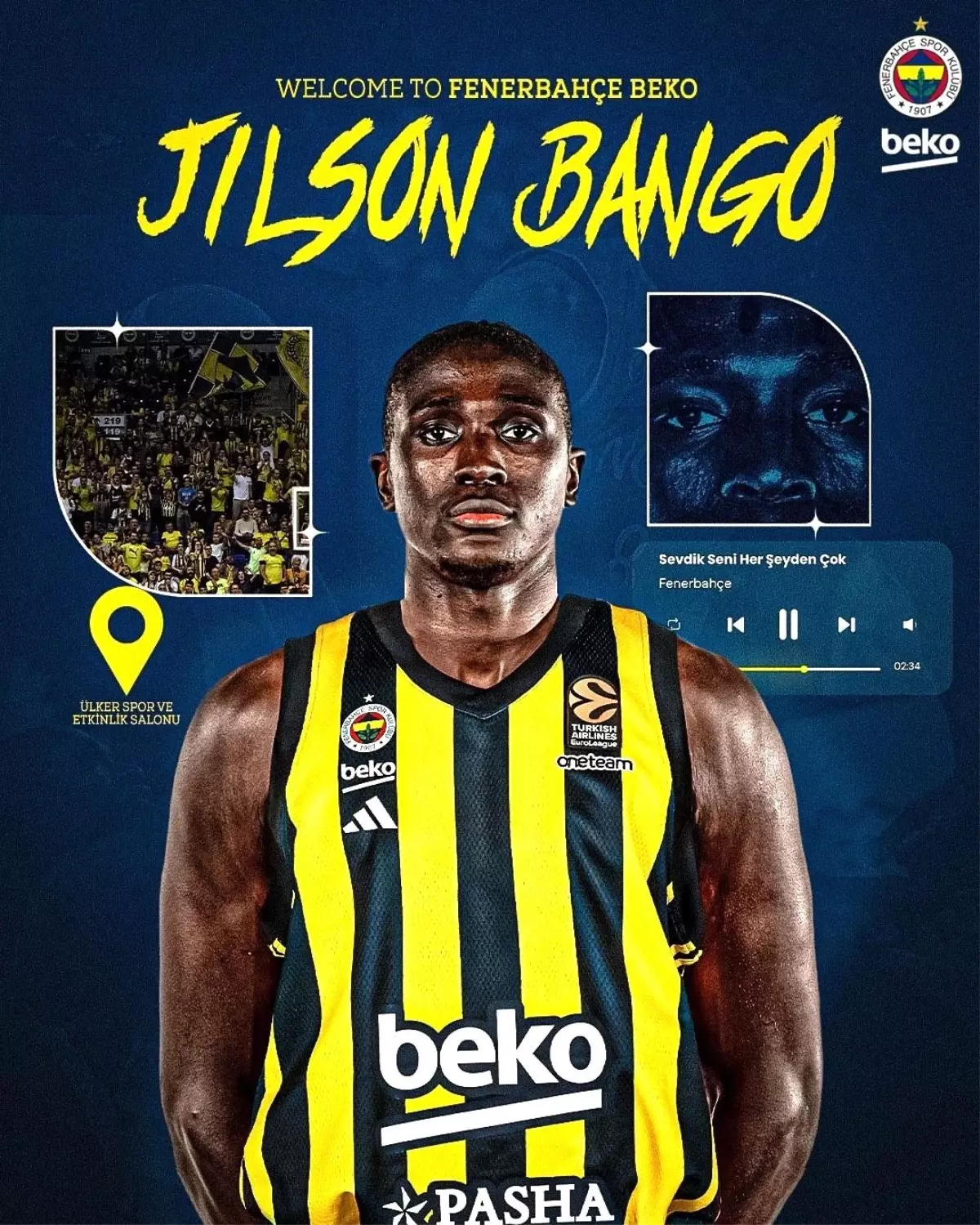 Fenerbahçe Jilson Bango\'yu Kadrosuna Kattı