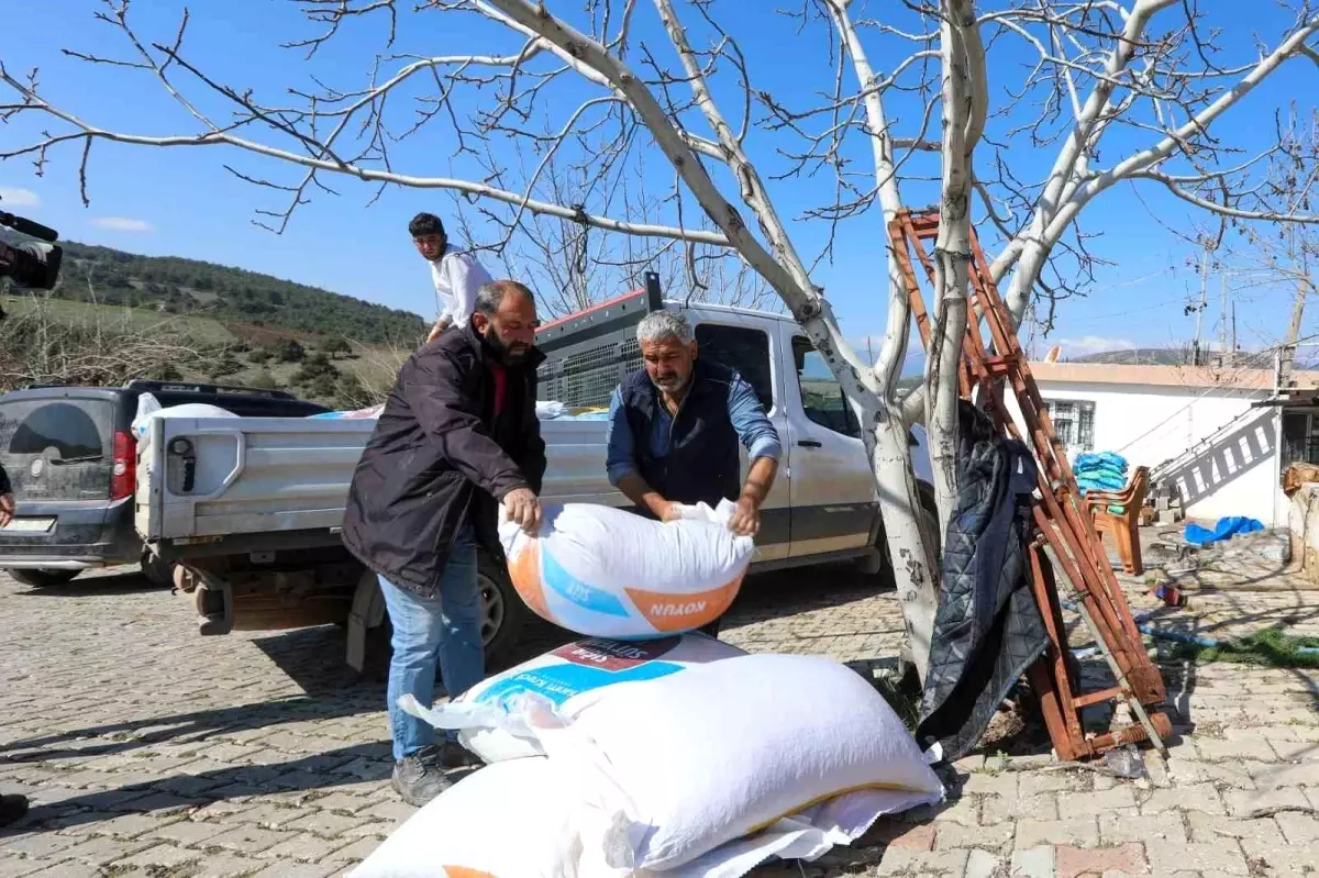 Gaziantep\'ten Depremzede Çiftçilere Büyük Destek