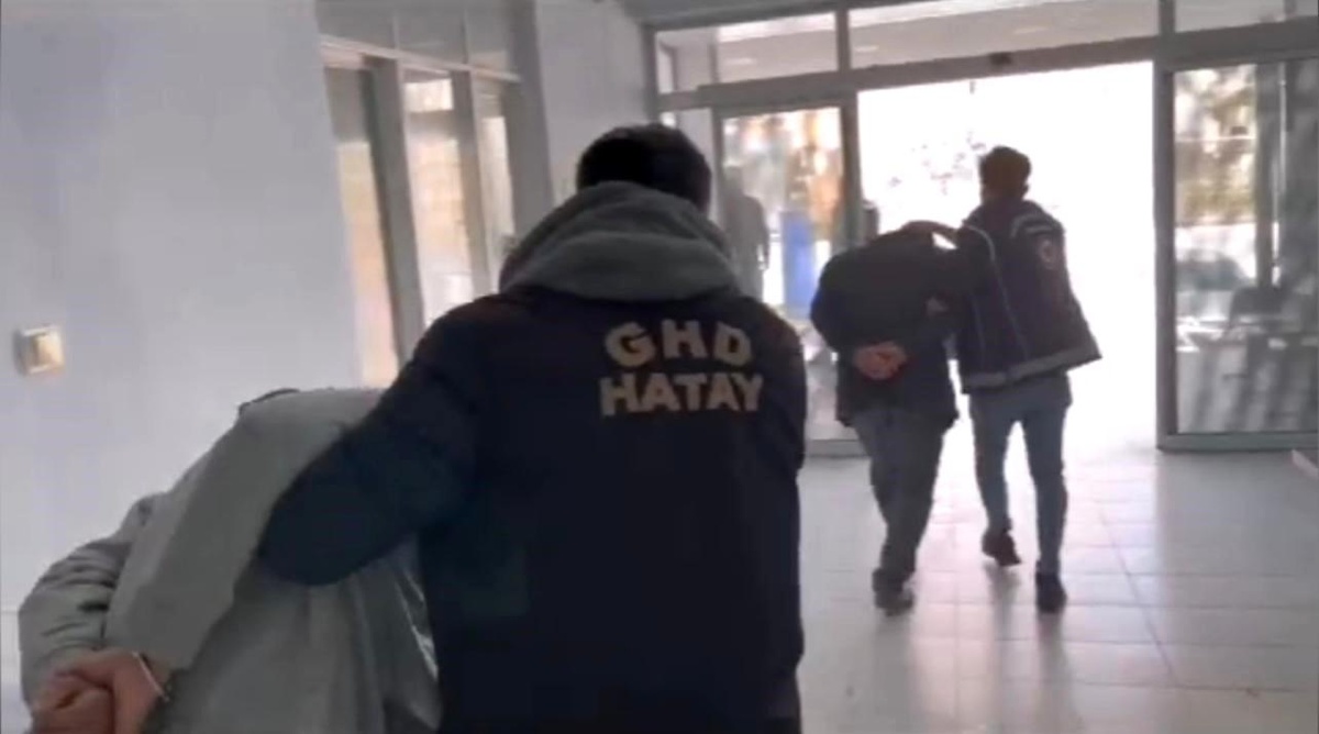 Hatay\'da Düzensiz Göçmen Operasyonu