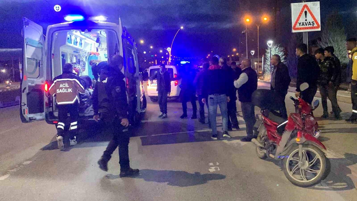 Karaman\'da motosiklet kazası