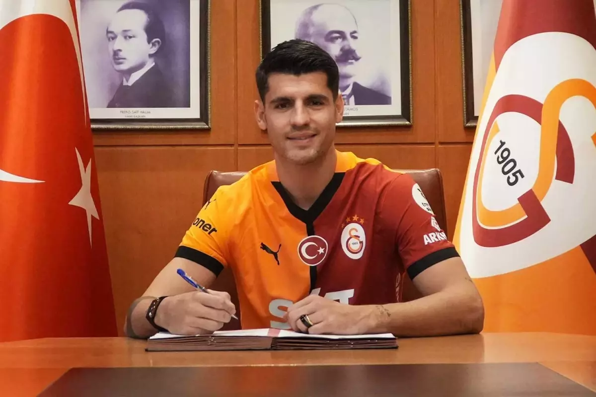 Morata, imzayı atar atmaz yıldız futbolcunun Galatasaray kariyerini bitirdi