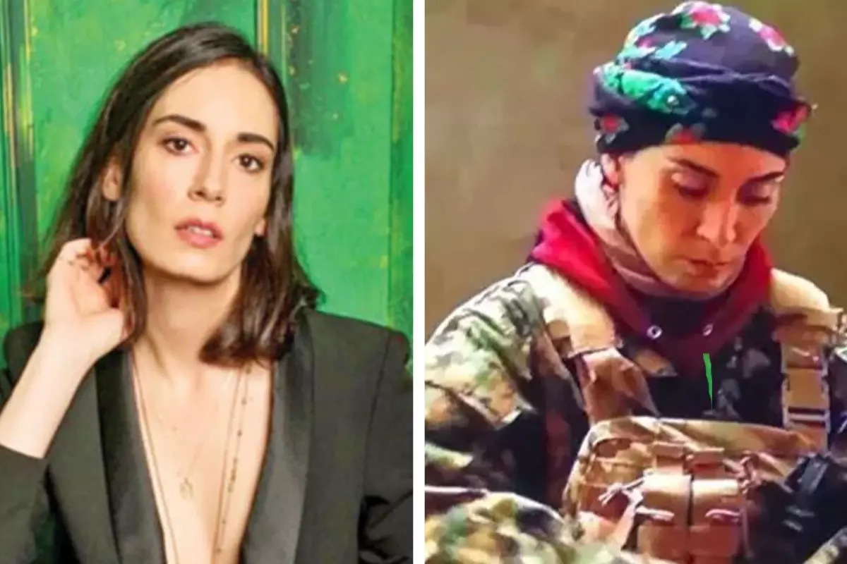 YPG/PYD\'li teröristi canlandıran oyuncu Melisa Sözen ifade verdi