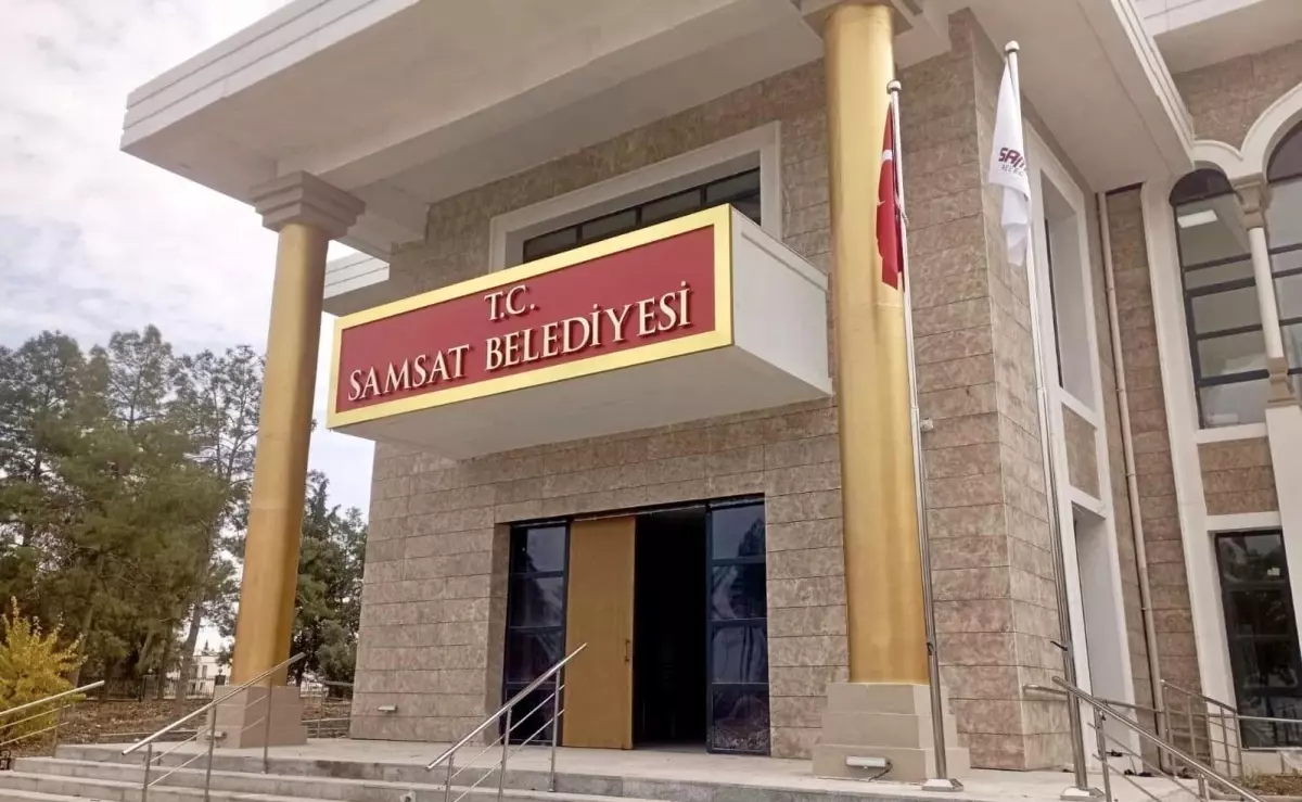 Adıyaman\'da Yeni Samsat Belediyesi Hizmet Binası Açıldı