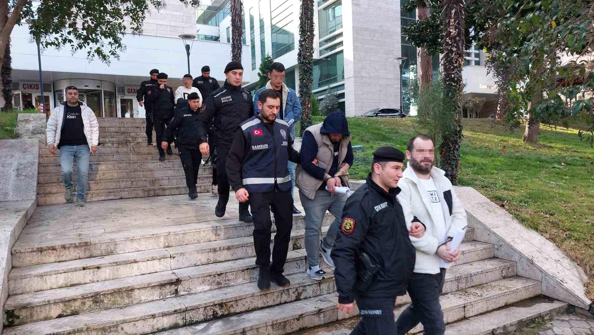 Samsun\'da Yasa Dışı Bahis Operasyonu: 5 Tutuklama