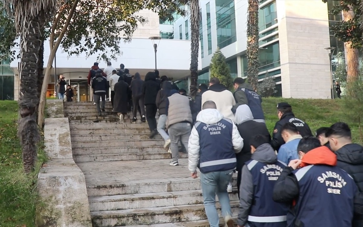 Samsun\'da Yasa Dışı Bahis Operasyonu: 5 Tutuklama