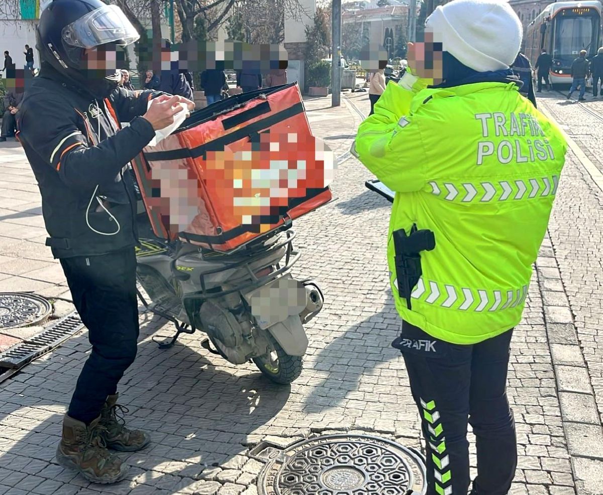 Eskişehir\'de Motosiklet Denetimi