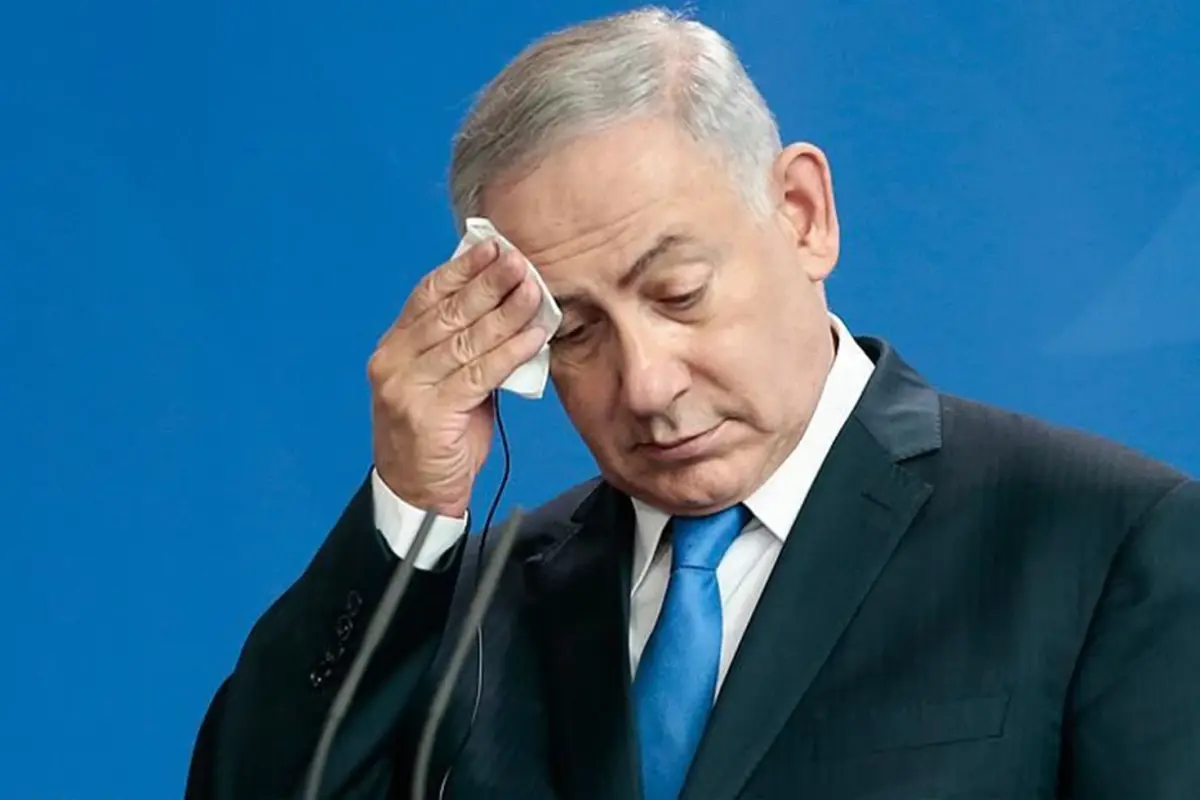 ABD\'ye giden Netanyahu Beyaz Saray\'ın önünde protesto edildi