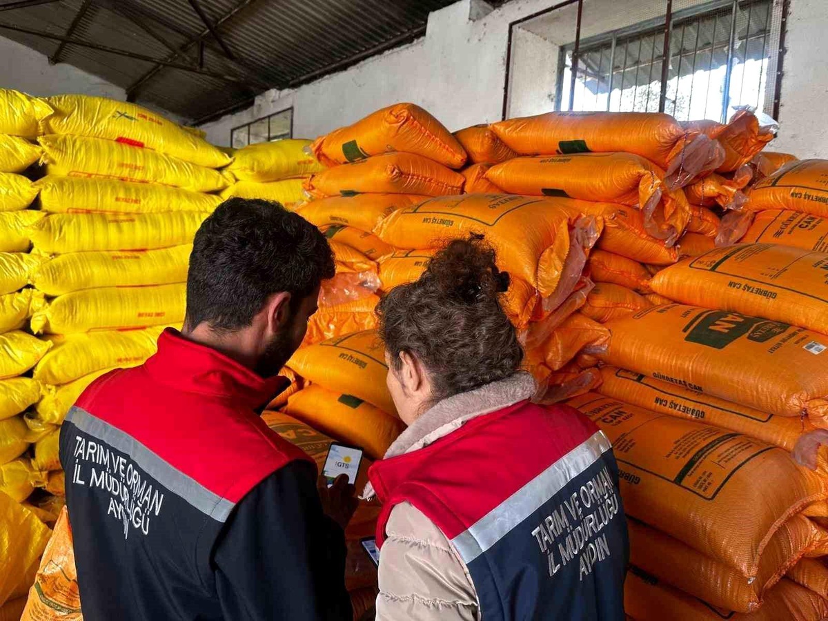 Aydın\'da Gübre Denetimi Yapıldı
