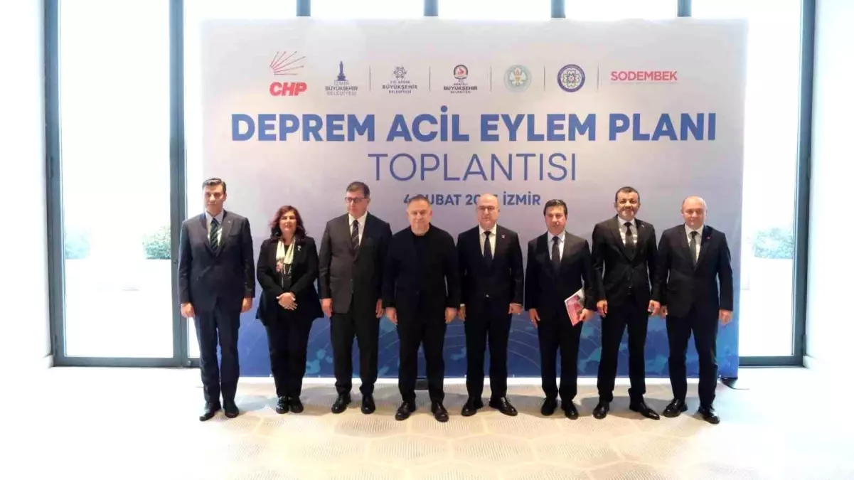 Ege Denizi Depremleri İçin Acil Eylem Planı Toplantısı Düzenlendi