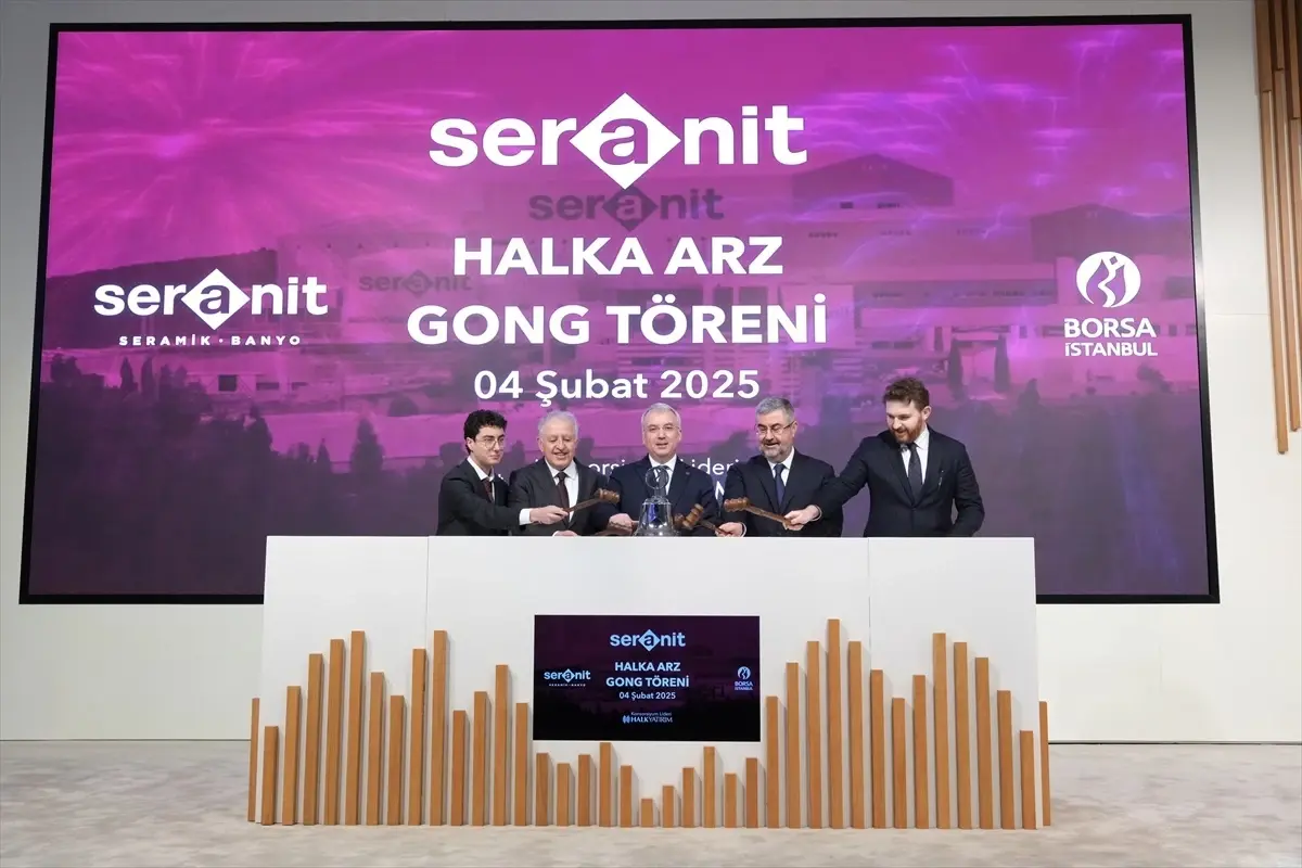 Seranit Borsa\'da İşlem Görmeye Başladı