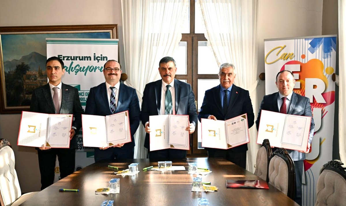 Can Erzurum Projesi İmza Töreniyle Başladı