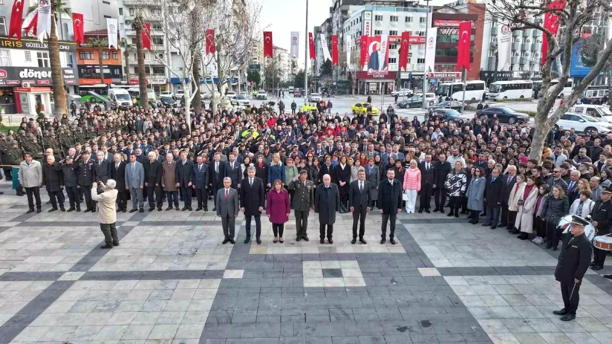 Gazi Mustafa Kemal Atatürk\'ün Denizli ziyaretinin 94. yıl dönümü törenle anıldı