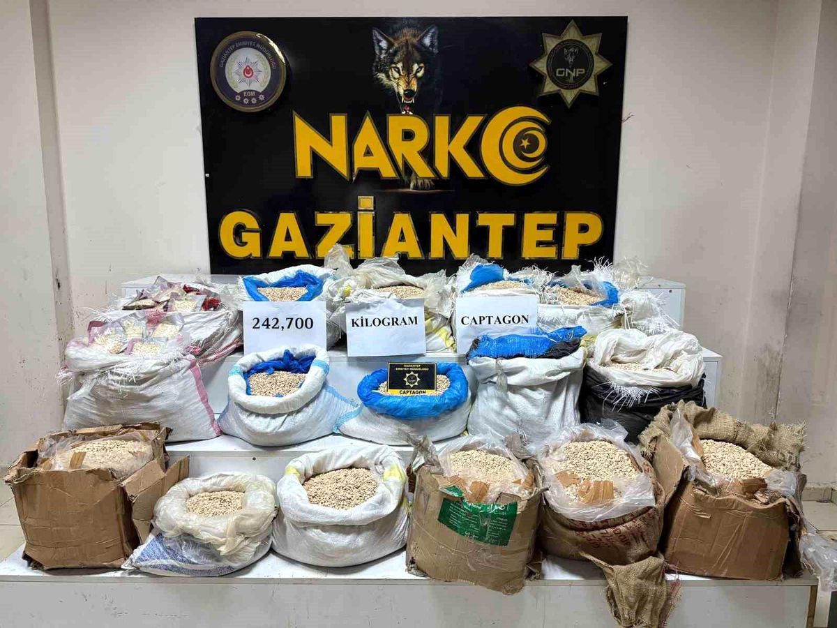 Gaziantep\'te Uyuşturucu Operasyonu