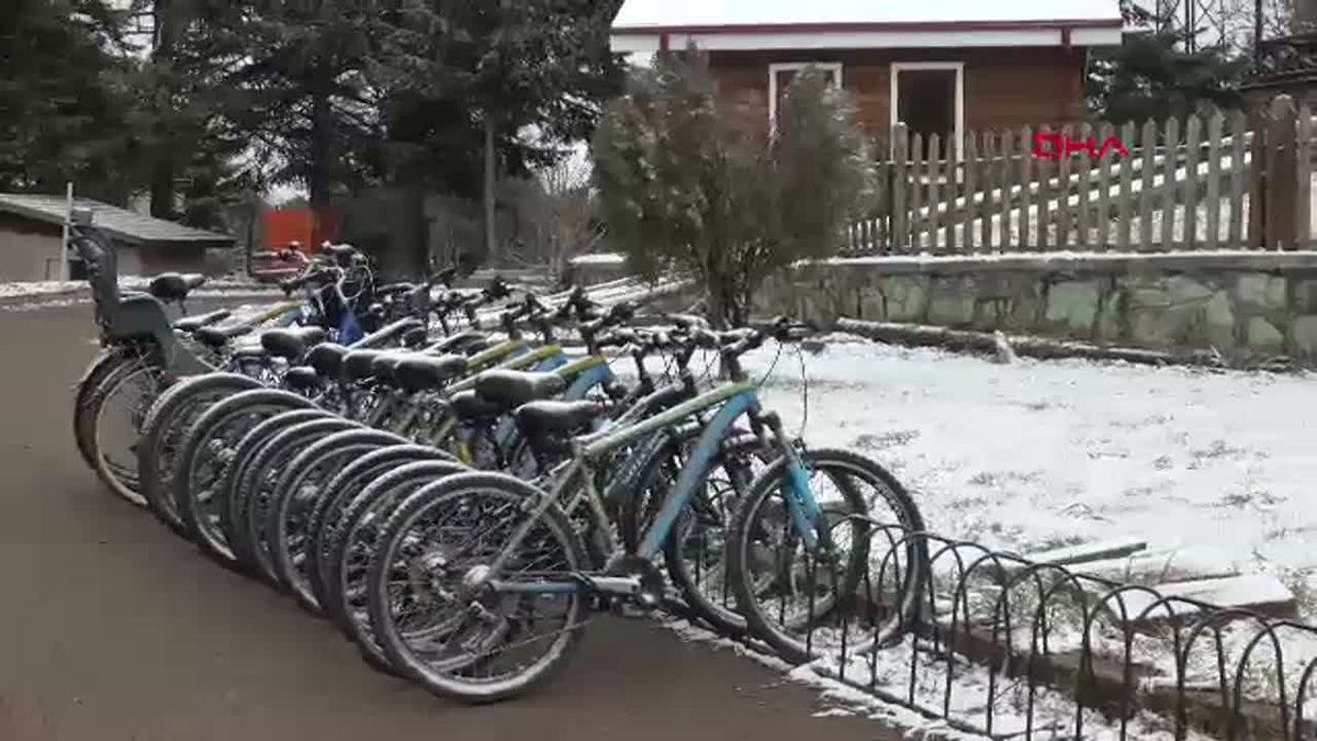 Gölcük Tabiat Parkı Karla Kaplandı