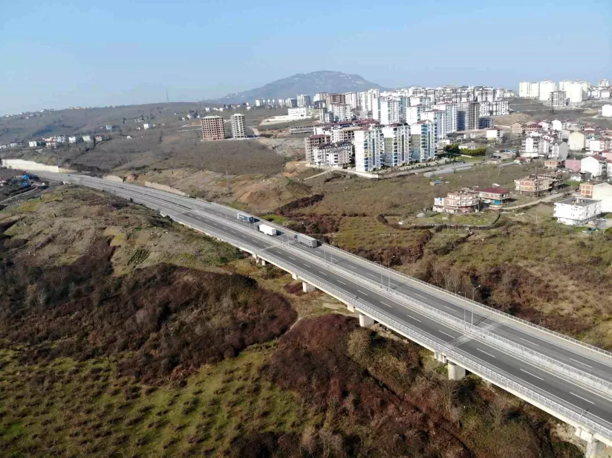 Ordu Çevre Yolu\'nda İkinci Etap Devam Ediyor