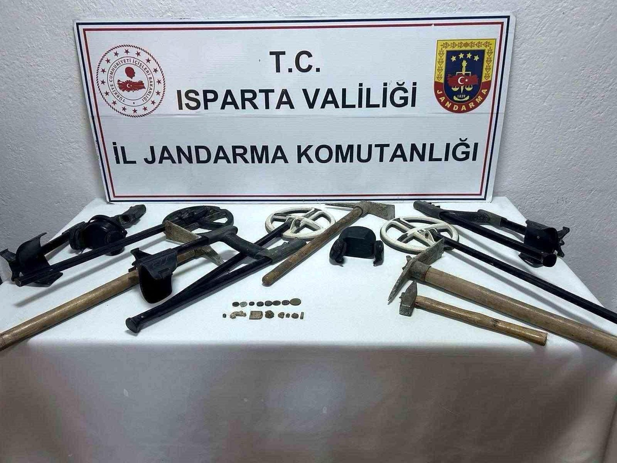 Isparta\'da Tarihi Eser Kaçakçılığı Operasyonu