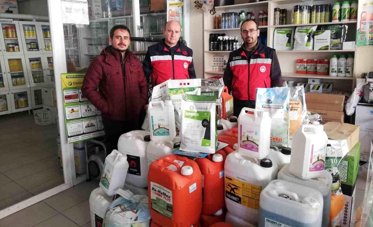 Kütahya\'da Gübre Denetimi Yapıldı