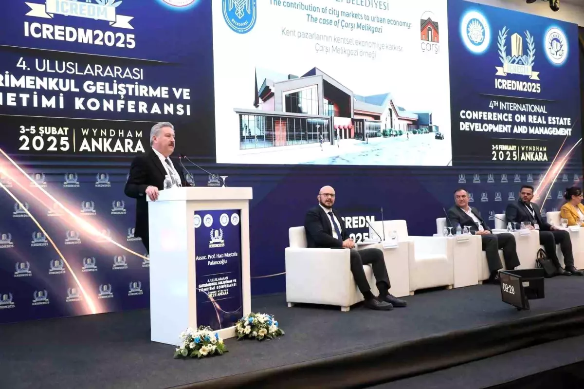 Başkan Palancıoğlu, Uluslararası Gayrimenkul Konferansı\'nda Melikgazi\'yi Tanıttı