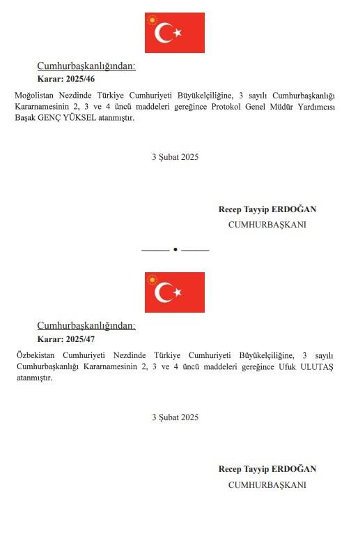 MGK Genel Sekreterliğine AFAD Başkanı Okay Memiş atandı