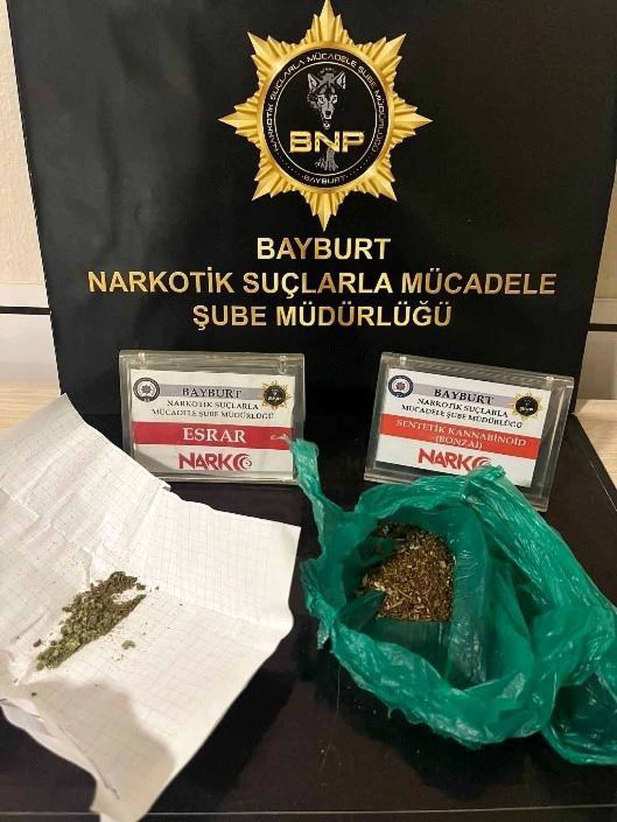Bayburt\'ta Uyuşturucu Operasyonu