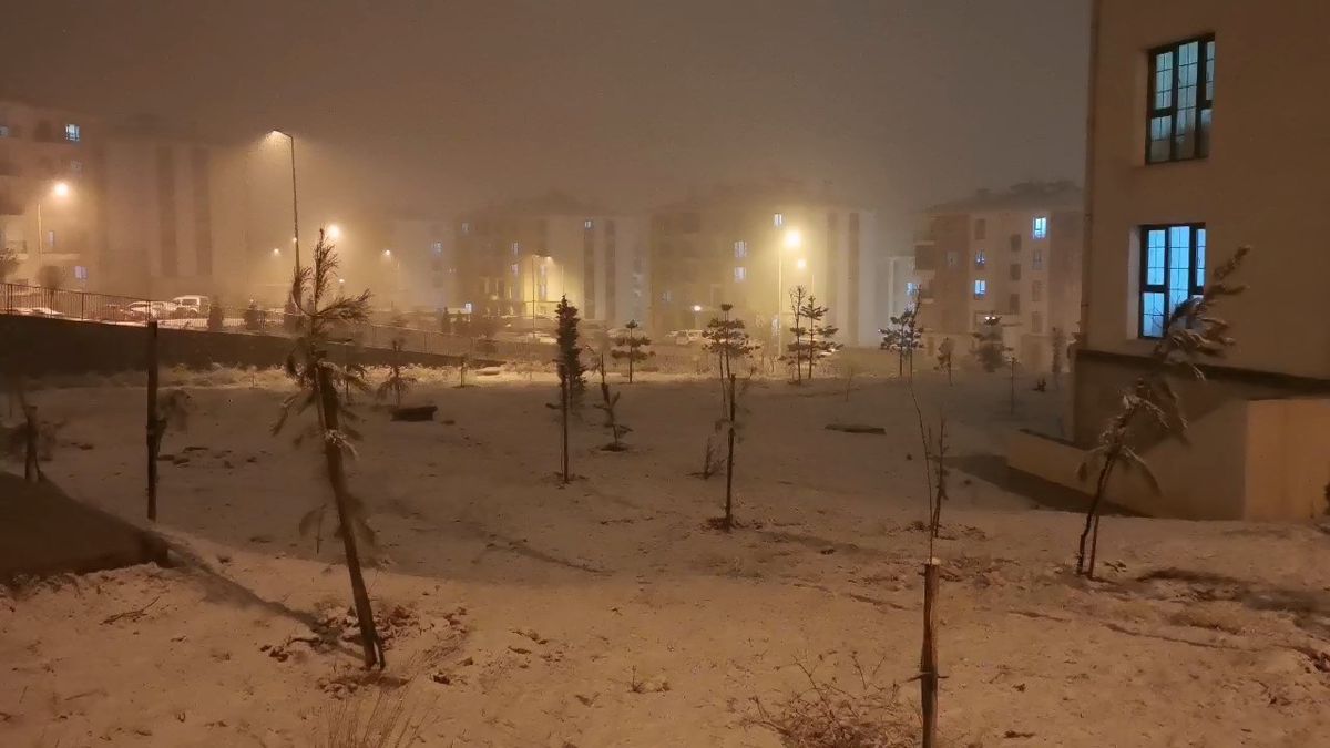 Elazığ\'da Kar Yağışı ve Buzlanma Uyarıları