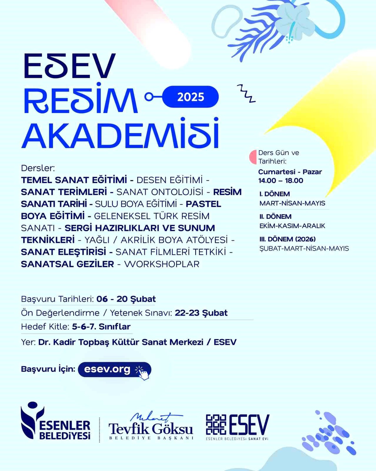Esenler Belediyesi Resim Akademisi\'ne Kayıtlar Başladı