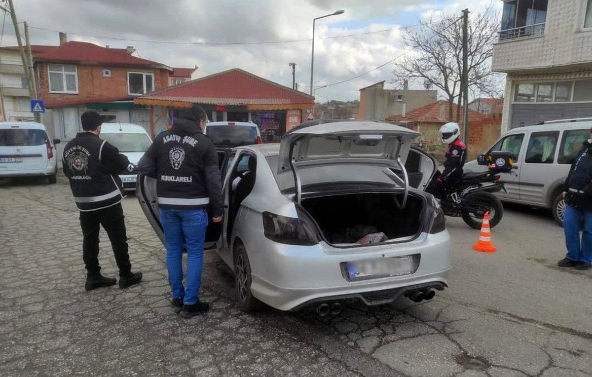 Kırklareli\'nde Trafik ve Asayiş Denetimi