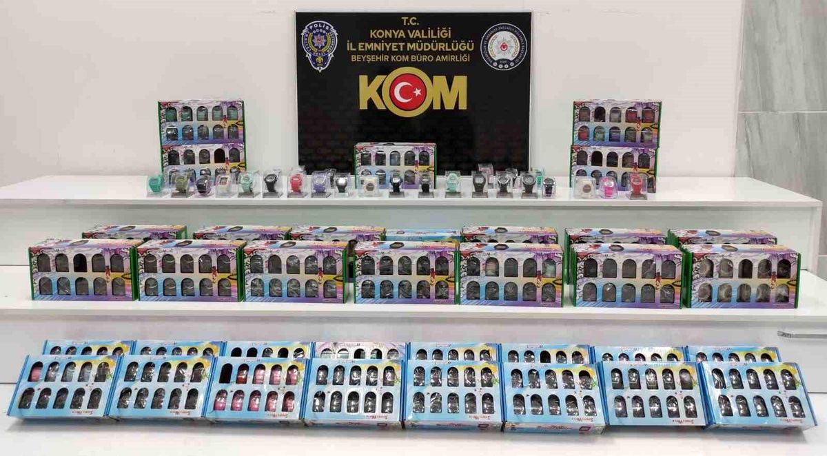 Konya\'da Kaçakçılara Operasyon
