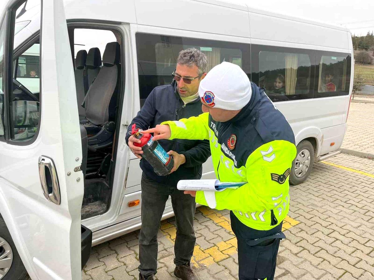 Kütahya\'da Okul Servis Denetimi
