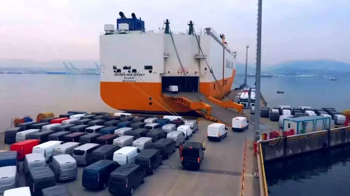 Türkiye Otomotiv İhracatı Ocak\'ta %8 Artış Gösterdi