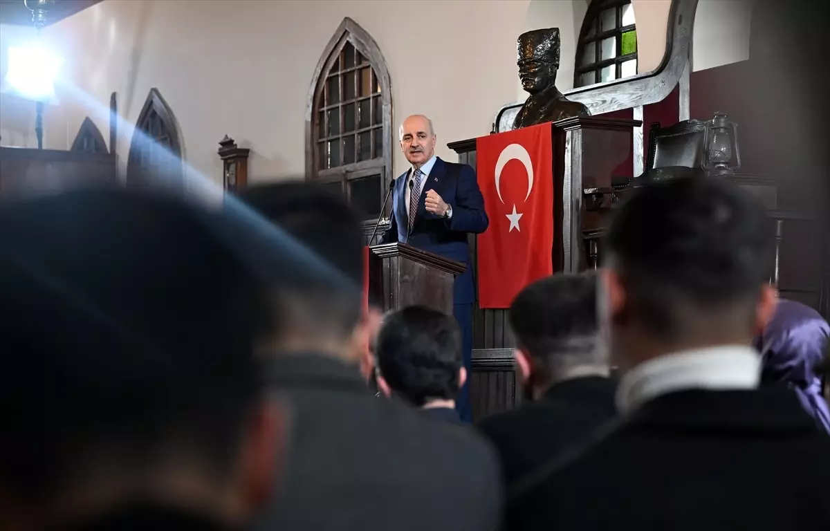 TBMM Başkanı Kurtulmuş, "Ankara Diplomat Akademi Kampı"nın açılış dersinde konuştu: (1)