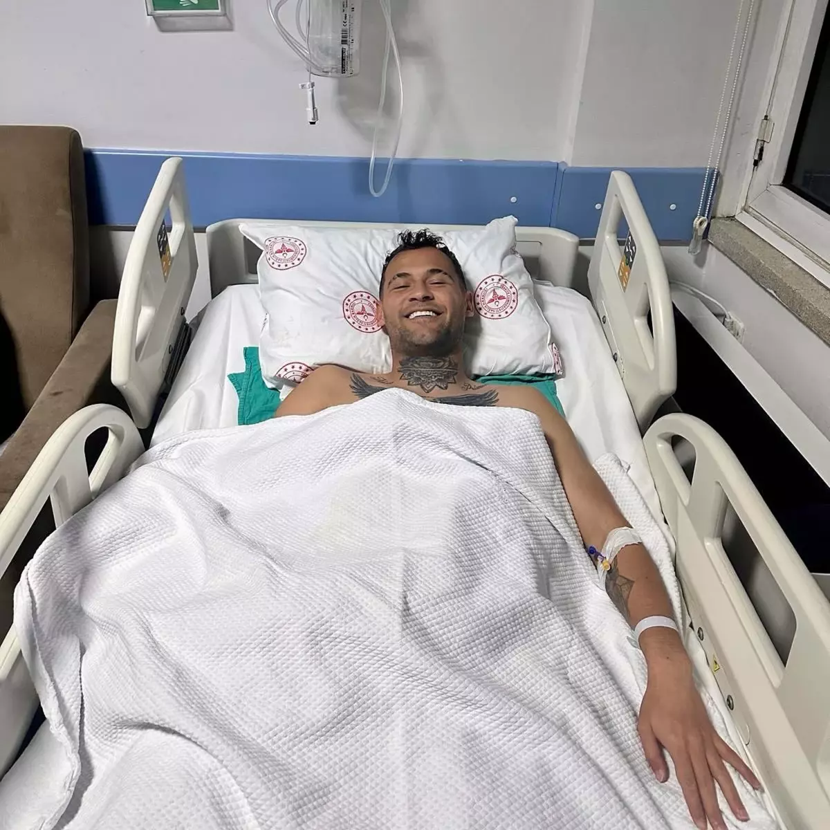 Aliağa Futbol\'un Golcüsü Berke Bıyık Apandisit Ameliyatı Geçirdi