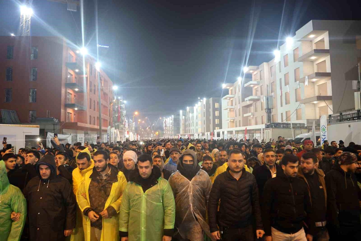Hatay\'da Deprem Anması