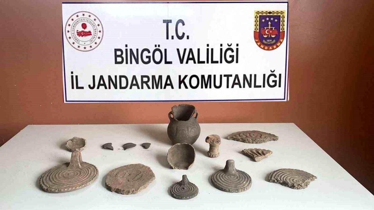 Bingöl\'de Tarihi Eser Operasyonu
