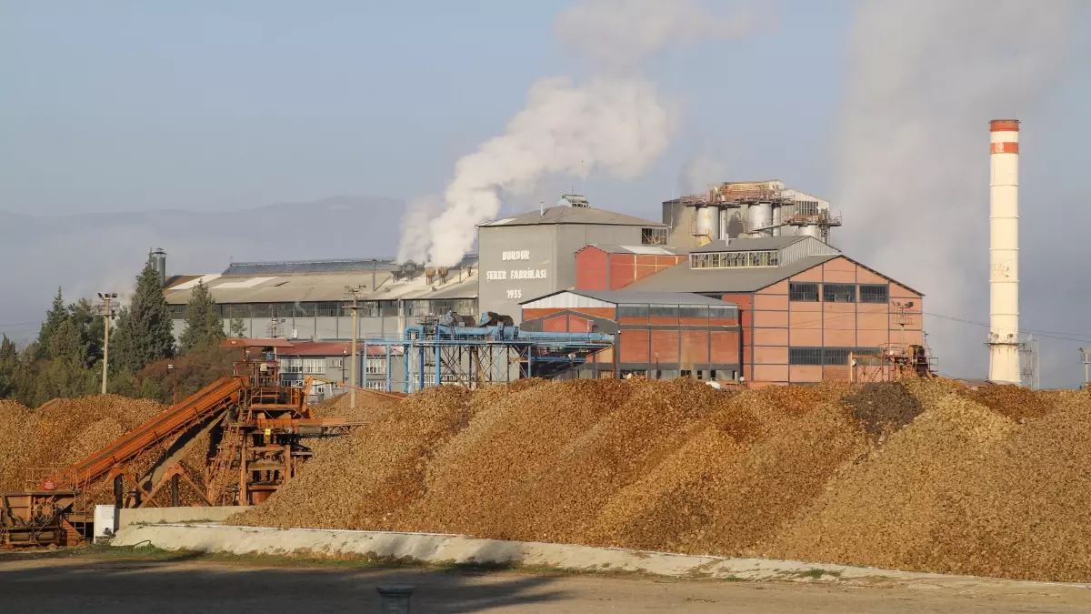 Burdur Şeker Fabrikası 70. Yılını Kutladı: 5 Milyon Ton Şeker Üretildi