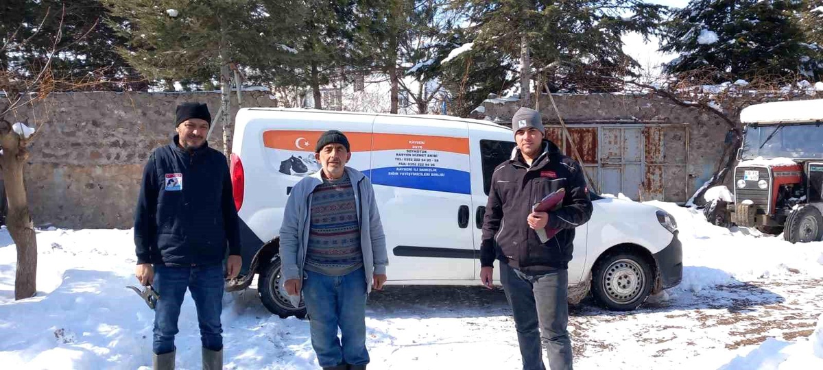 Kışın Zorluğuna Rağmen Hizmet Devam Ediyor