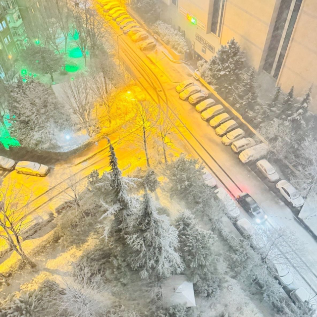 Kartpostallık görüntüler! İstanbul'a lapa lapa kar yağdı