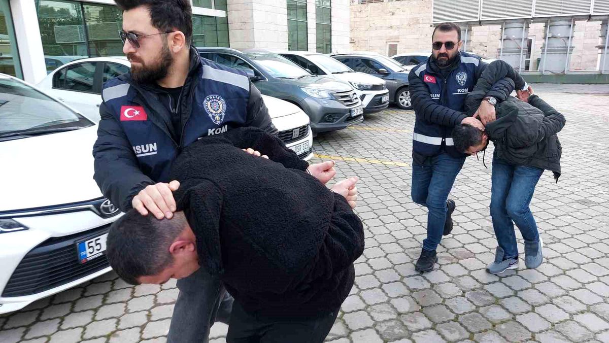 Samsun\'da Vahim Silah Operasyonu