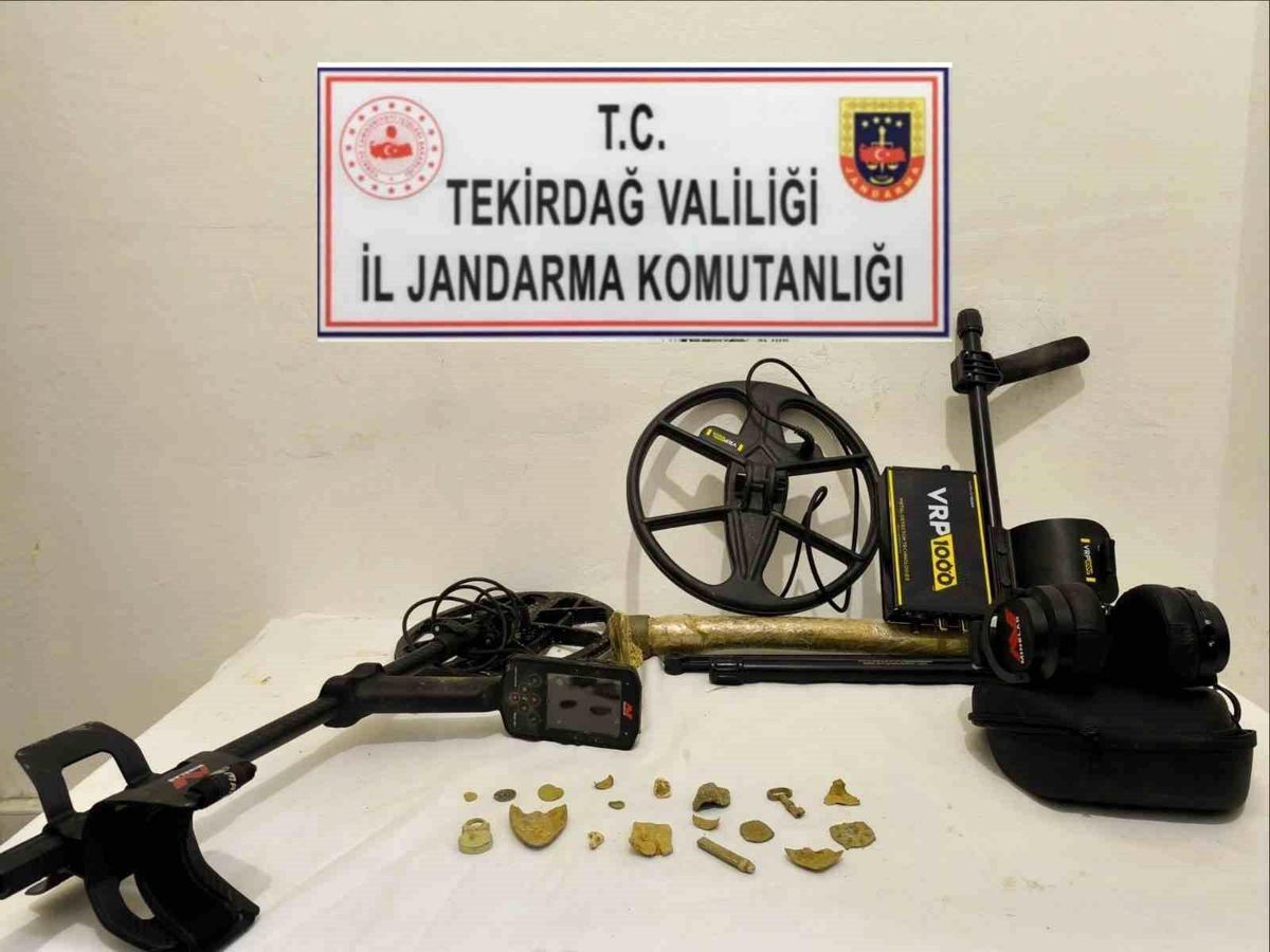 Tekirdağ\'da Tarihi Eser Operasyonu