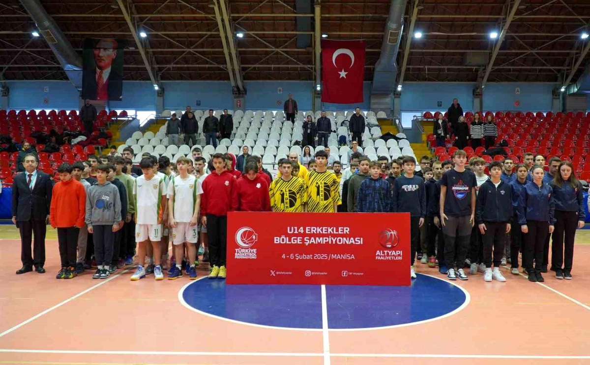 U14 Basketbol Şampiyonası Manisa\'da Başladı