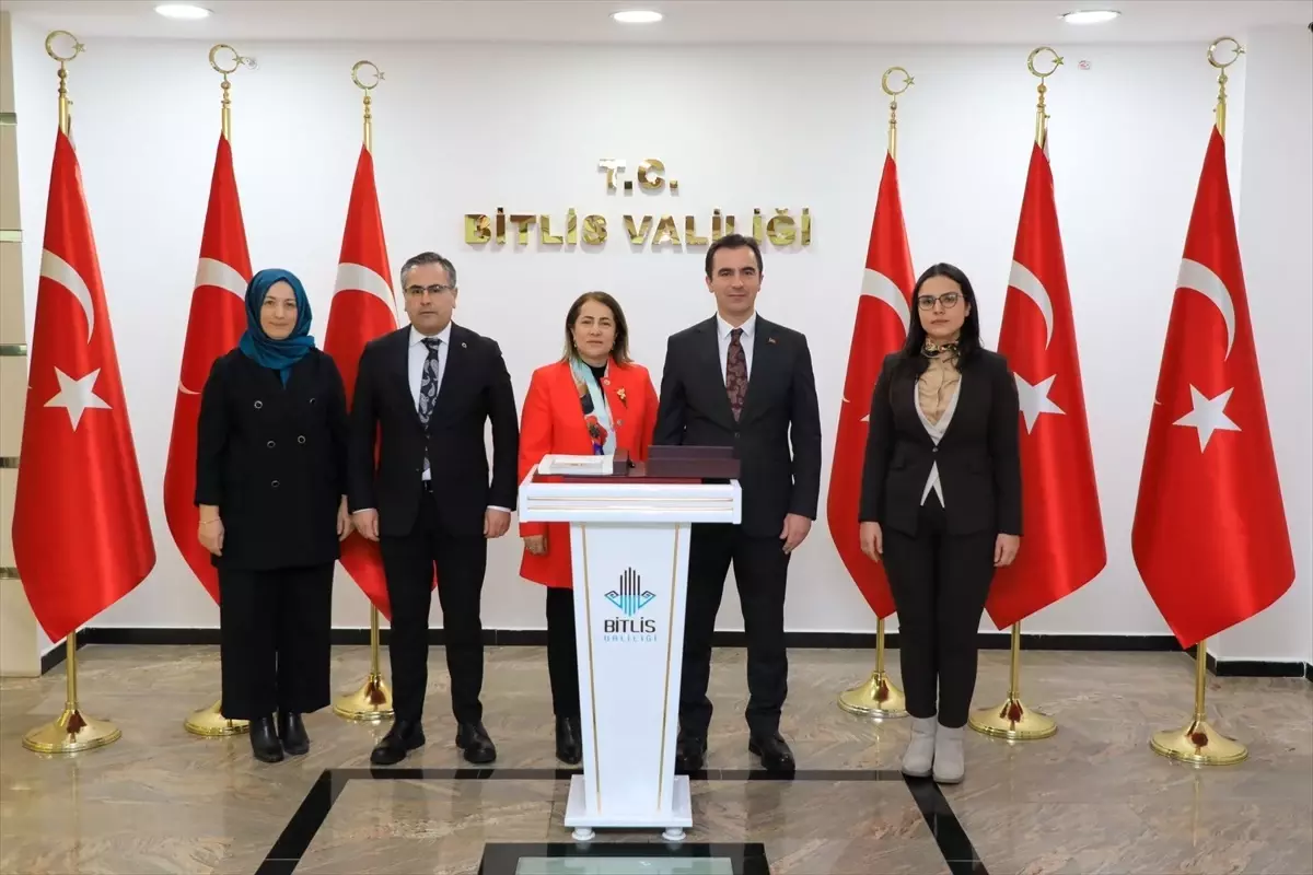 Aile ve Sosyal Hizmetler Bakan Yardımcısı Madak, Bitlis Valiliğini ziyaret etti