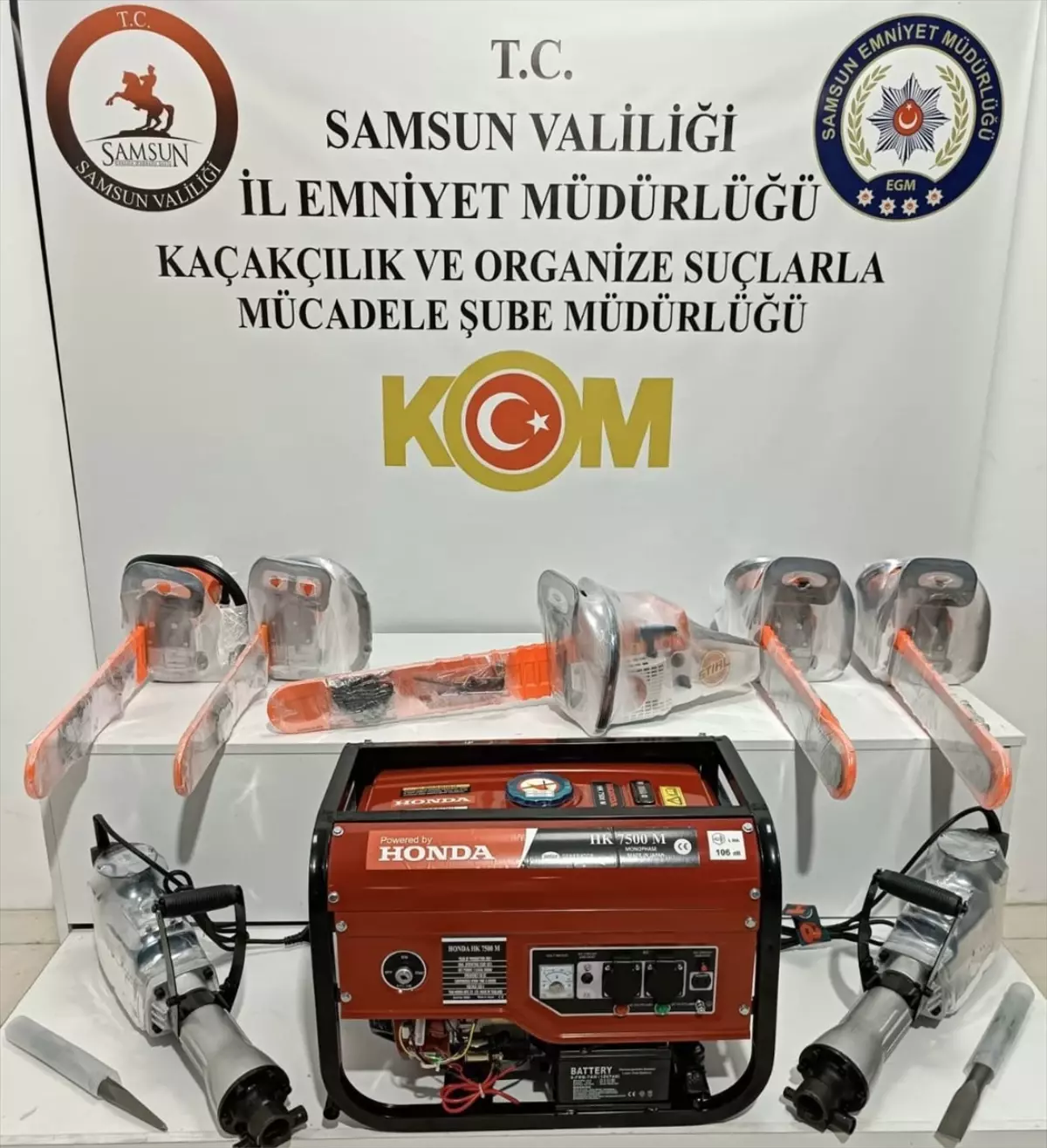 Samsun\'da Kaçakçılık Operasyonu