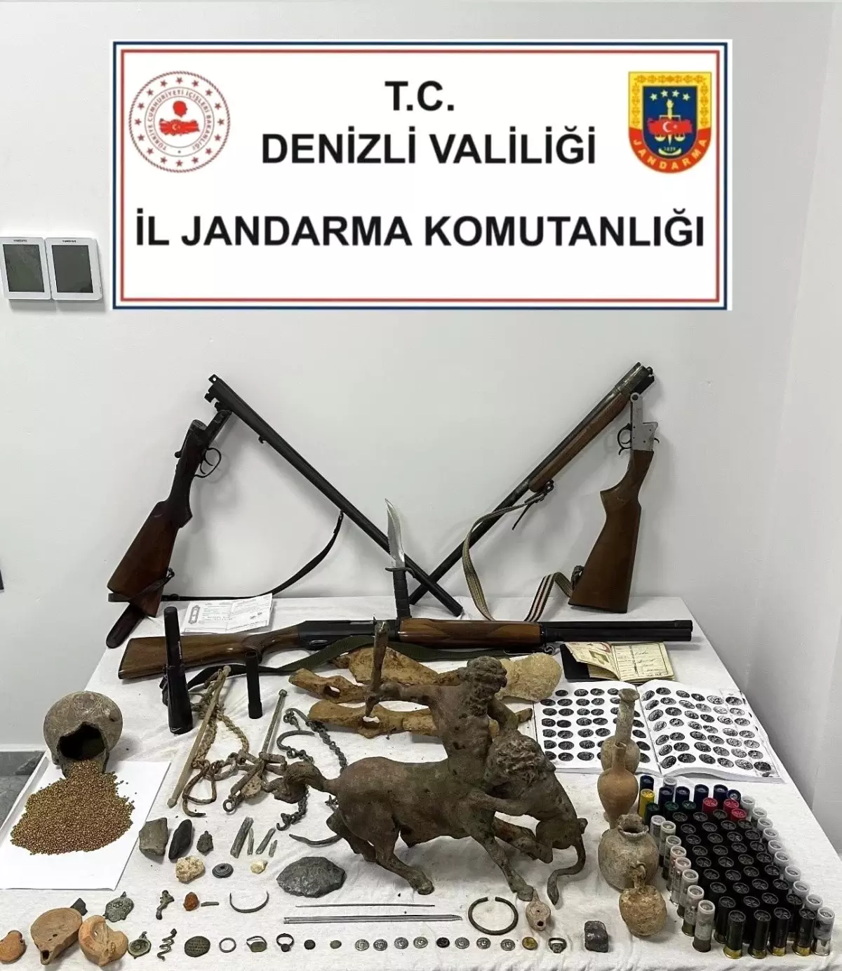 Denizli\'de Kültür Kaçakçılığı Operasyonu