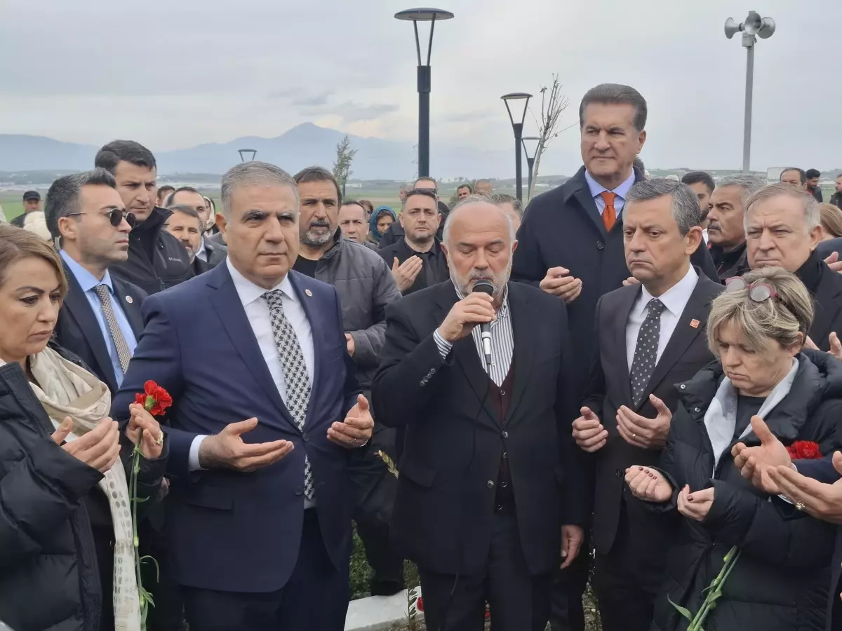 CHP Genel Başkanı Özgür Özel Hatay\'da (3) / Video eklendi