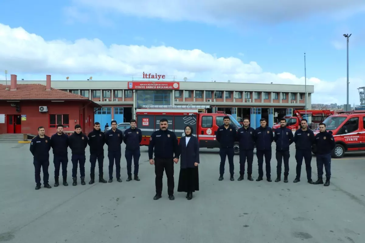 Kahramanmaraş Depreminde Kurtarılan Çift, 2. Yıldönümünde İtfaiye Ekiplerini Ziyaret Etti