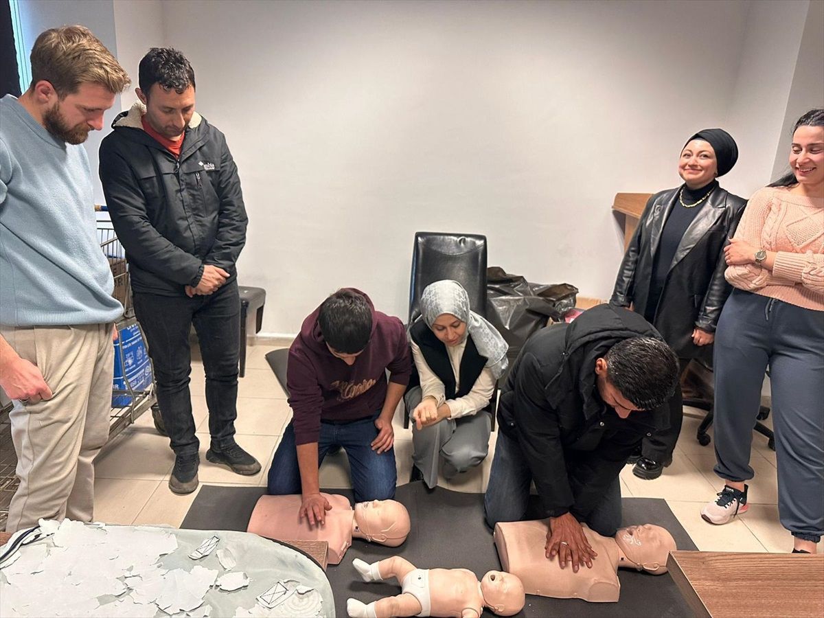 Diyarbakır\'da İlk Yardım Eğitimi