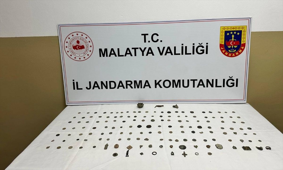 Malatya\'da Tarihi Eser Operasyonu